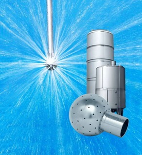 Fixed Spray Ball Action